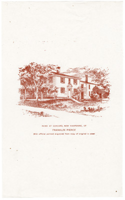 Home at Concord, New Hampshire, of Franklin Pierce